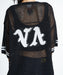 RVCA ウィメンズ MESH KNIT FOOTBALL TEE セーター 【2026年夏モデル】 BLK / M