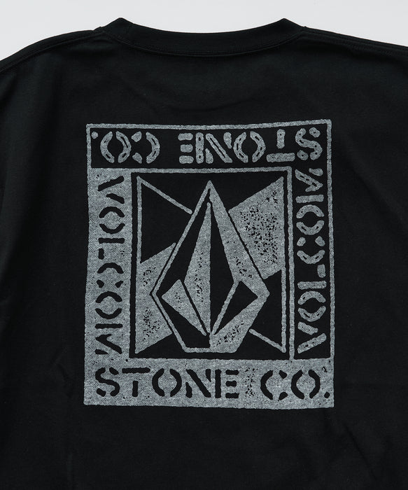 【直営店限定】VOLCOM メンズ SQUARE STONE SS Tシャツ 【2026年春夏モデル】