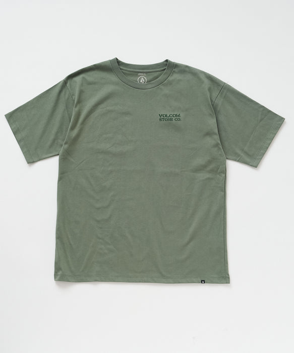 【直営店限定】VOLCOM メンズ SQUARE STONE SS Tシャツ 【2026年春夏モデル】