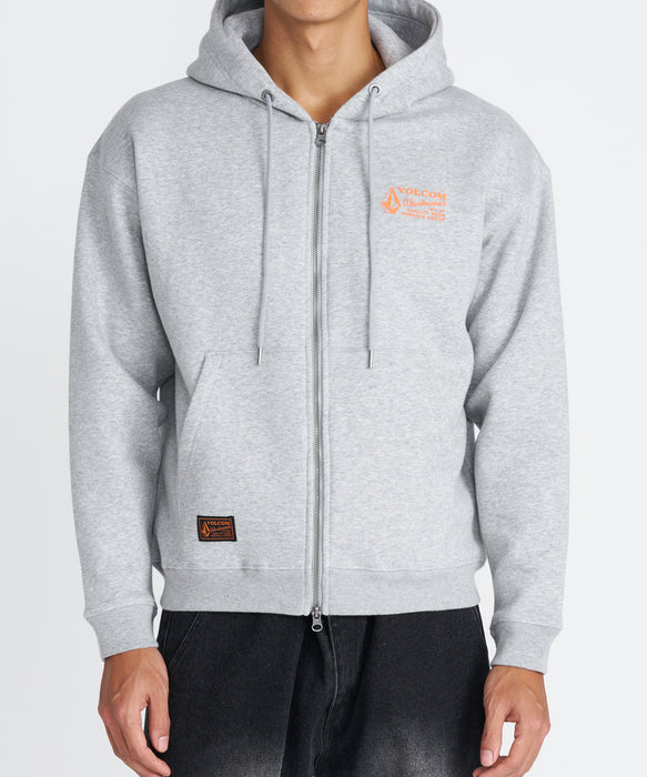 VOLCOM メンズ WORKWEAR ZIP HOOD パーカー 【2026年秋冬モデル】
