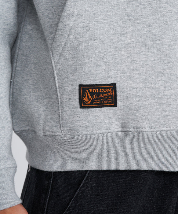 VOLCOM メンズ WORKWEAR ZIP HOOD パーカー 【2026年秋冬モデル】