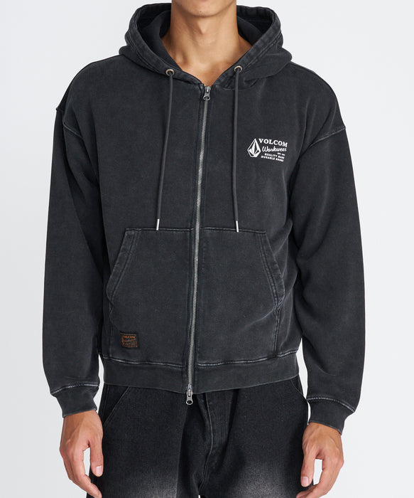 VOLCOM メンズ WORKWEAR ZIP HOOD パーカー 【2026年秋冬モデル】