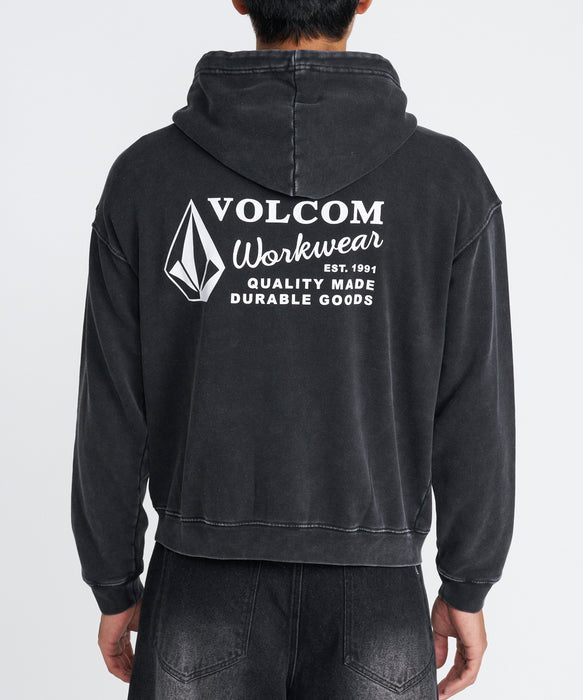 VOLCOM メンズ WORKWEAR ZIP HOOD パーカー 【2026年秋冬モデル】