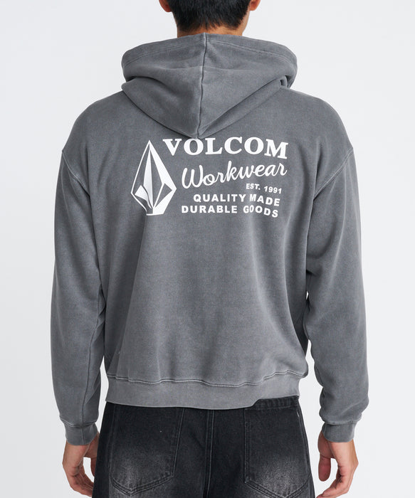 VOLCOM メンズ WORKWEAR ZIP HOOD パーカー 【2026年秋冬モデル】
