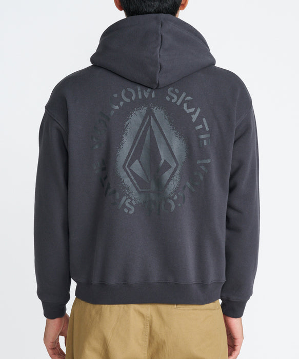 VOLCOM メンズ SKATE VITALS ZIP HOOD パーカー 【2026年秋冬モデル】