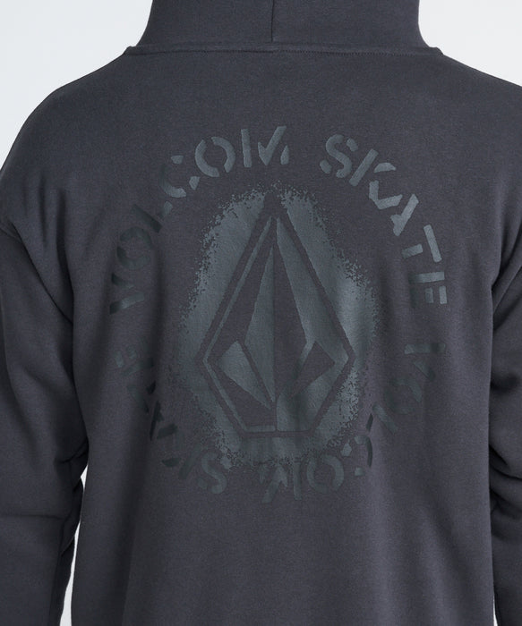 VOLCOM メンズ SKATE VITALS ZIP HOOD パーカー 【2026年秋冬モデル】