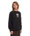 VOLCOM メンズ I GO PSYCHO トレーナー 【2026年秋冬モデル】 BLK / XL