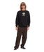 VOLCOM メンズ I GO PSYCHO トレーナー 【2026年秋冬モデル】 BLK / XL