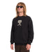 VOLCOM メンズ I GO PSYCHO トレーナー 【2026年秋冬モデル】 BLK / XL