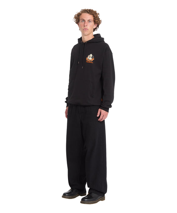 VOLCOM メンズ ALWAYS GRINDING PO パーカー 【2026年秋冬モデル】 BLK / XL