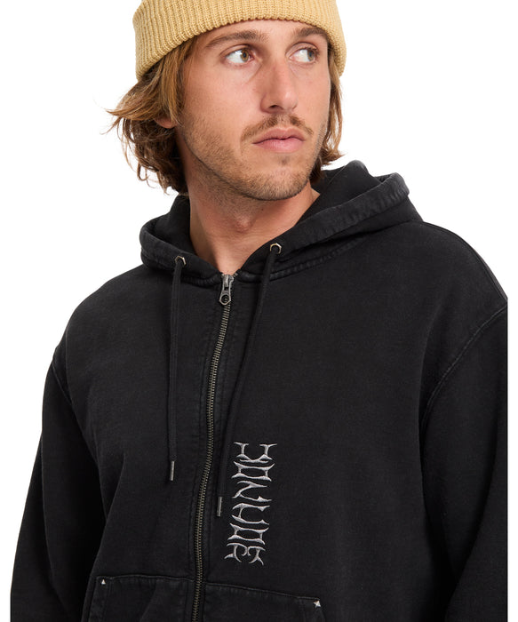 VOLCOM メンズ STUDDER ZIP パーカー 【2026年秋冬モデル】 BLK / XL