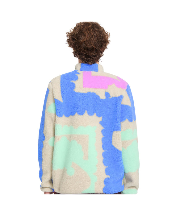 VOLCOM メンズ FA CARRAU FUZZAR ZIP ジャケット 【2026年秋冬モデル】 MLT / XL