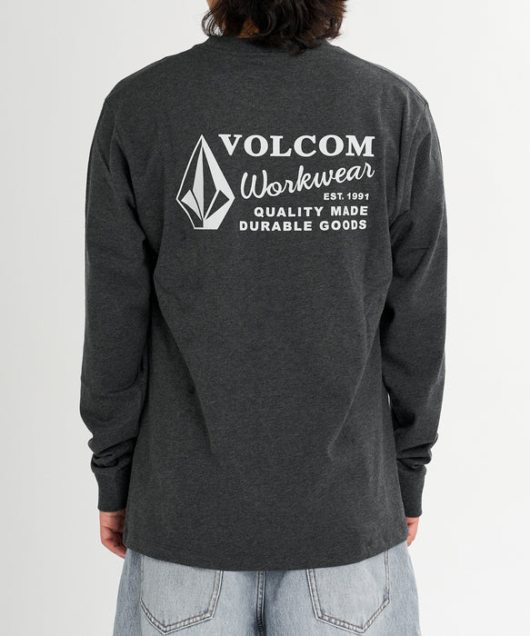 VOLCOM メンズ WORKWEAR LS ロンT 【2026年秋冬モデル】