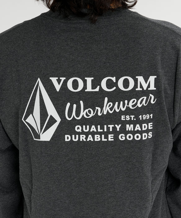 VOLCOM メンズ WORKWEAR LS ロンT 【2026年秋冬モデル】