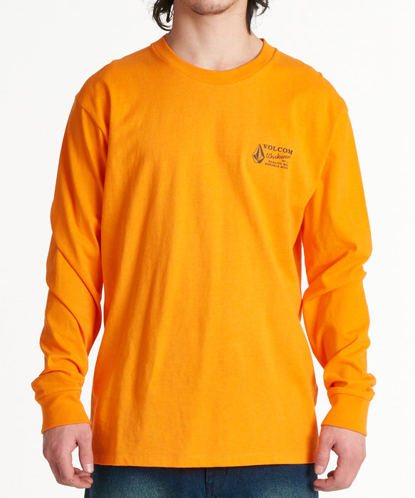 VOLCOM メンズ WORKWEAR LS ロンT 【2026年秋冬モデル】 ORG / XL