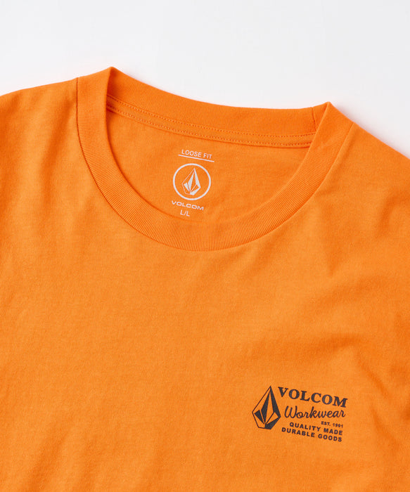 VOLCOM メンズ WORKWEAR LS ロンT 【2026年秋冬モデル】 ORG / XL