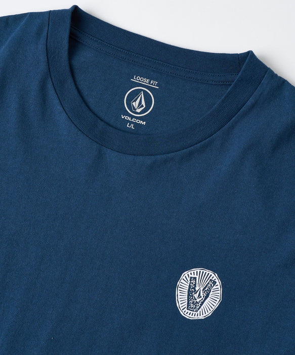 VOLCOM メンズ SKATE VITALS LS ロンT 【2026年秋冬モデル】 NVY / XL