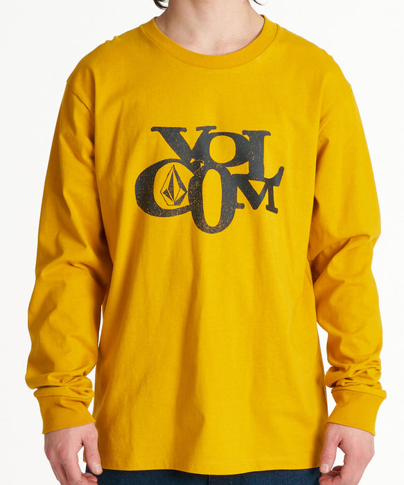 VOLCOM メンズ BURDEN LS ロンT 【2026年秋冬モデル】 MUS / XL