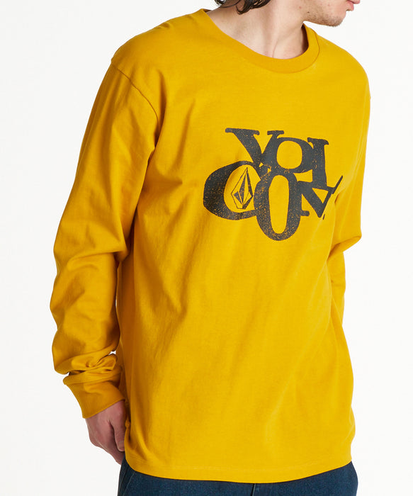 VOLCOM メンズ BURDEN LS ロンT 【2026年秋冬モデル】 MUS / XL