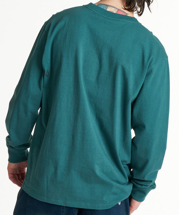 VOLCOM メンズ VEGA LS ロンT 【2026年秋冬モデル】 GRN / XL