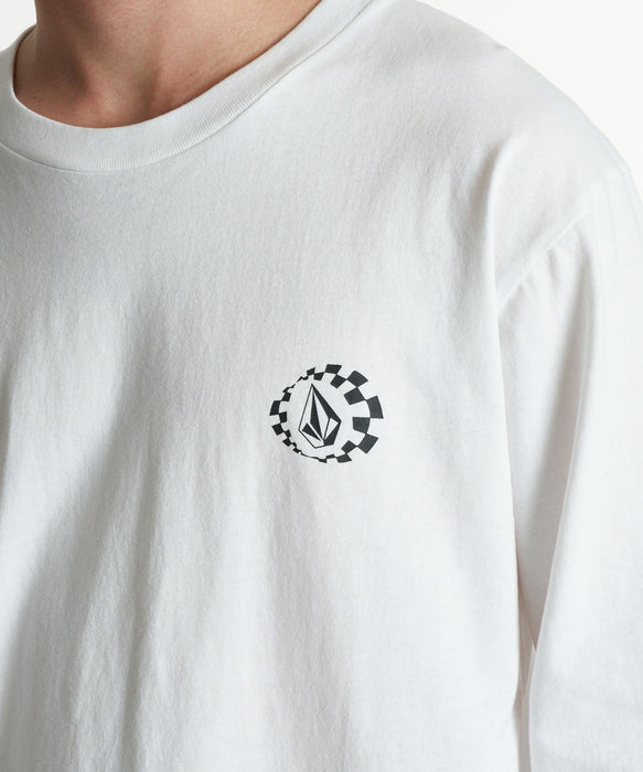 VOLCOM メンズ VEGA LS ロンT 【2026年秋冬モデル】 WHT / XL