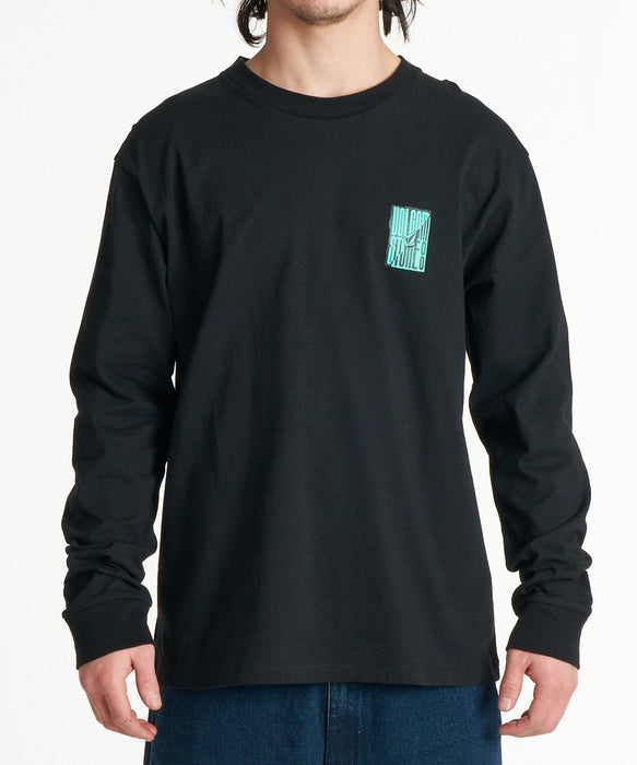 VOLCOM メンズ KROSSANT LS ロンT 【2026年秋冬モデル】 FBK / XL