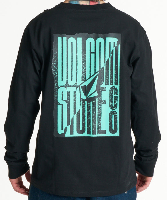 VOLCOM メンズ KROSSANT LS ロンT 【2026年秋冬モデル】 FBK / XL