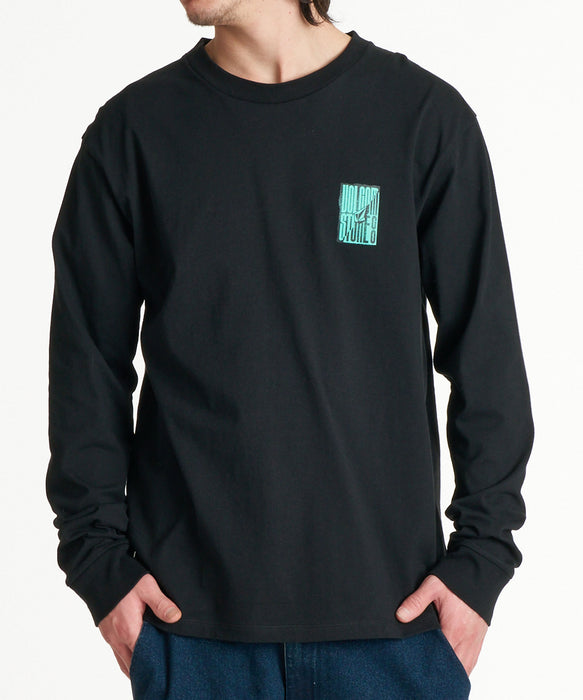 VOLCOM メンズ KROSSANT LS ロンT 【2026年秋冬モデル】 FBK / XL