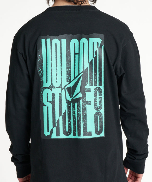 VOLCOM メンズ KROSSANT LS ロンT 【2026年秋冬モデル】 FBK / XL