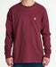 VOLCOM メンズ TRUE TO THIS LS ロンT 【2026年秋冬モデル】 BUR / XL