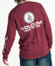 VOLCOM メンズ TRUE TO THIS LS ロンT 【2026年秋冬モデル】 BUR / XL
