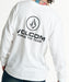 VOLCOM メンズ TRUE TO THIS LS ロンT 【2026年秋冬モデル】 WHT / XL