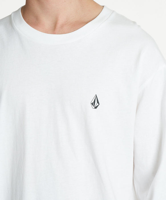 VOLCOM メンズ TRUE TO THIS LS ロンT 【2026年秋冬モデル】 WHT / XL