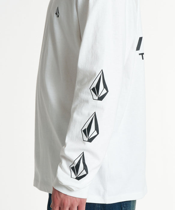 VOLCOM メンズ TRUE TO THIS LS ロンT 【2026年秋冬モデル】 WHT / XL