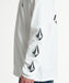 VOLCOM メンズ TRUE TO THIS LS ロンT 【2026年秋冬モデル】 WHT / XL