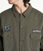 VOLCOM メンズ THE EVERGREEN LS SHIRTS 長袖シャツ 【2026年秋冬モデル】 OLV / XL