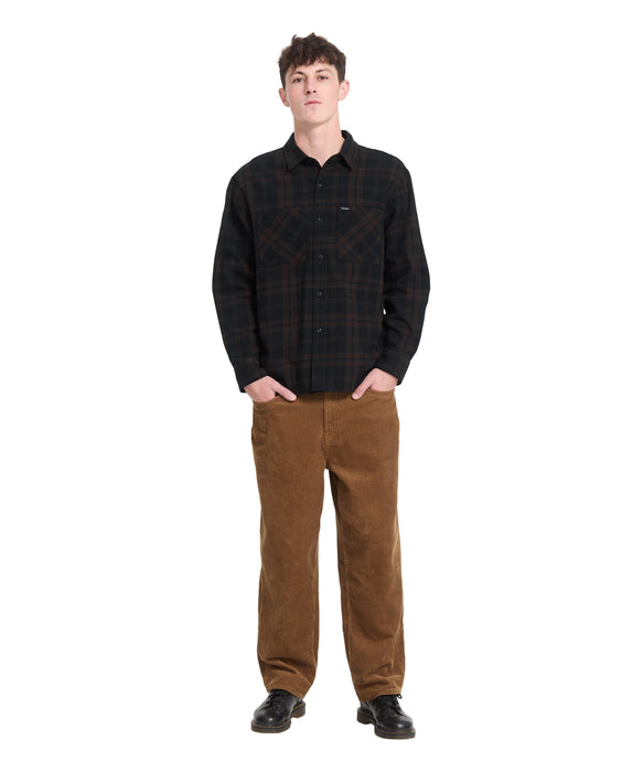 VOLCOM メンズ HUNKSTONE LS 長袖シャツ 【2026年秋冬モデル】 CAO / XL