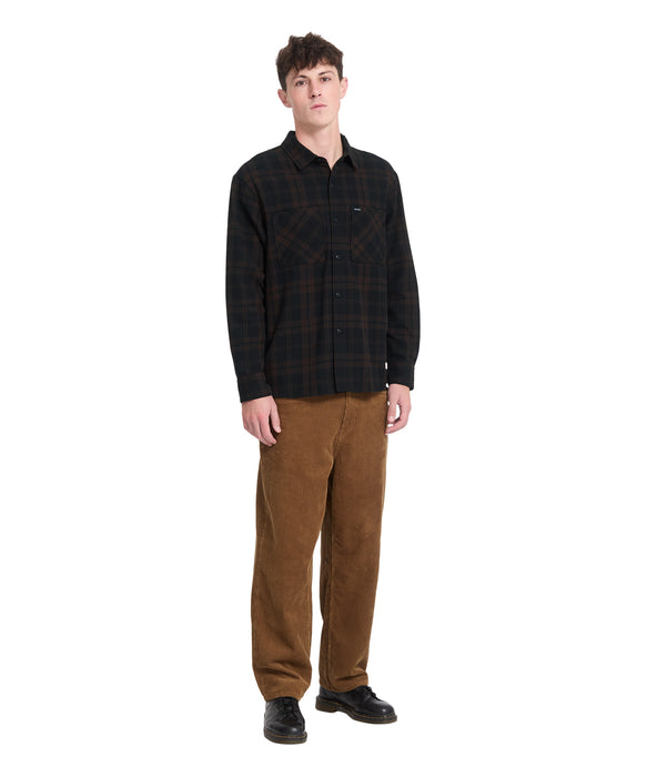 VOLCOM メンズ HUNKSTONE LS 長袖シャツ 【2026年秋冬モデル】 CAO / XL