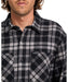 VOLCOM メンズ HUNKSTONE LS 長袖シャツ 【2026年秋冬モデル】 MBM / XL