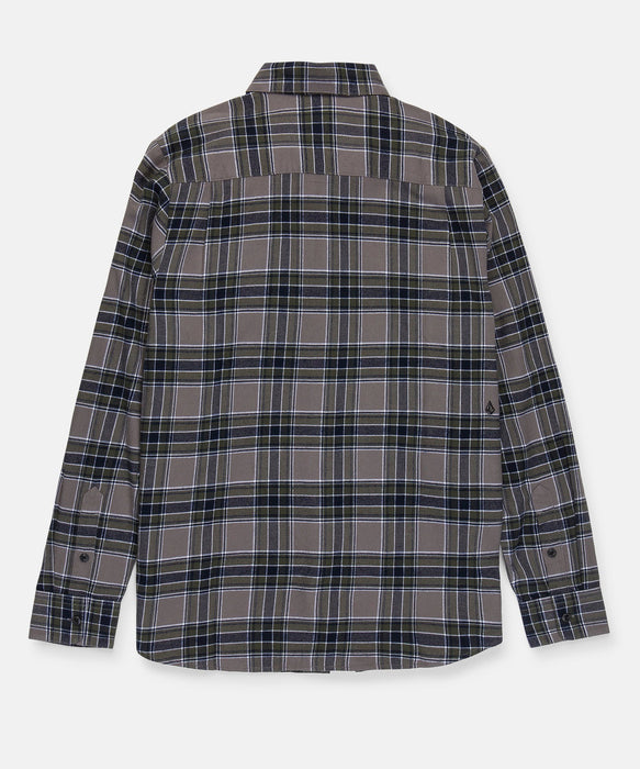 VOLCOM 男裝 CADEN PLAID LS 長袖襯衫 【2026年秋冬款】
