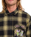 VOLCOM メンズ FA OZZY PLAID LS 長袖シャツ 【2026年秋冬モデル】 MUS / XL