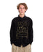 VOLCOM メンズ FA OZZY CORD LS 長袖シャツ 【2026年秋冬モデル】 BLK / XL