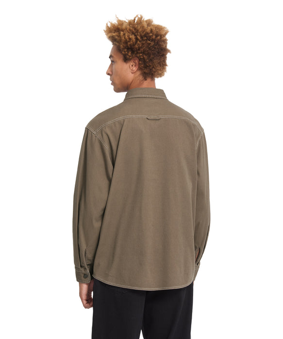 VOLCOM メンズ LEVELSTONE LS 長袖シャツ 【2026年秋冬モデル】 ETH / XL