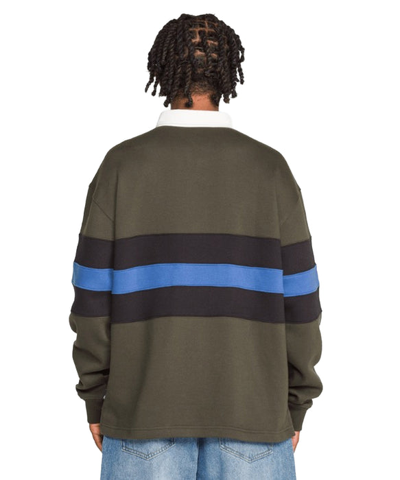 VOLCOM メンズ SCRATCH STONE FLEECE POLO ポロシャツ 【2026年秋冬モデル】
