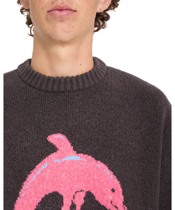 VOLCOM メンズ FA OZZY SWTR DOLPHIN セーター 【2026年秋冬モデル】 RSN / XL