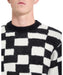VOLCOM メンズ FA CARRAU SWTR CHECK セーター 【2026年秋冬モデル】 BLK / XL