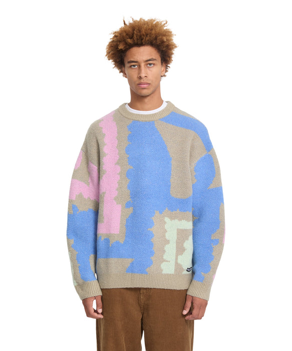 VOLCOM メンズ FA CARRAU SWEATER セーター 【2026年秋冬モデル】 MLT / XL