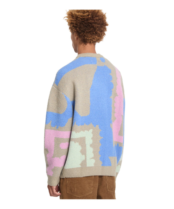 VOLCOM メンズ FA CARRAU SWEATER セーター 【2026年秋冬モデル】 MLT / XL