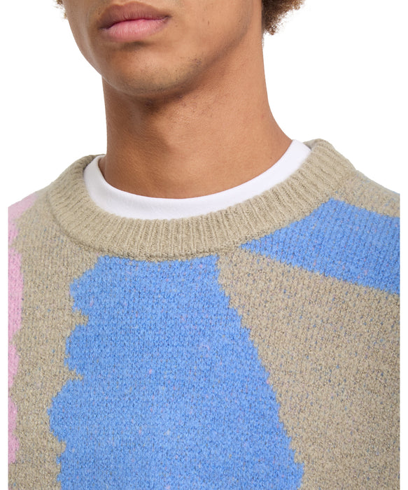 VOLCOM メンズ FA CARRAU SWEATER セーター 【2026年秋冬モデル】 MLT / XL