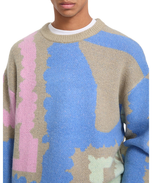 VOLCOM メンズ FA CARRAU SWEATER セーター 【2026年秋冬モデル】 MLT / XL